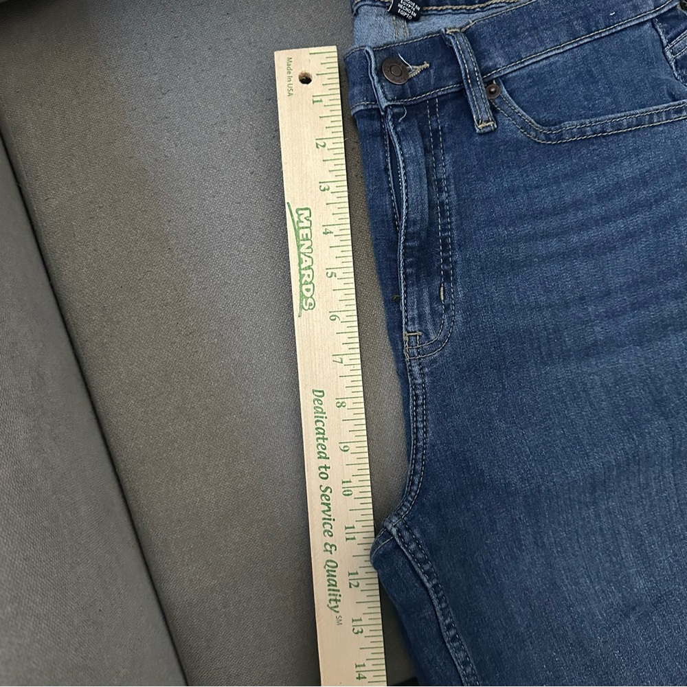 Calvin Klein High Rise Straight Jeans - Picture 2 of 6